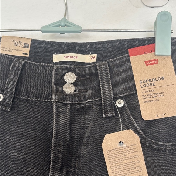 NWT Levi’s Superlow Loose, 26x32 - Picture 4 of 8